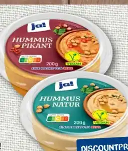 nahkauf ja! Hummus Angebot
