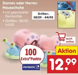 Netto Marken-Discount Damen Hausschuhe Angebot