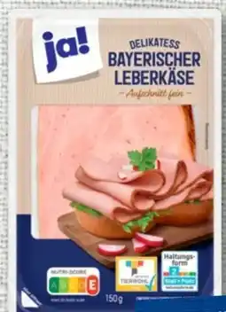 nahkauf ja! Bayerischer Leberkäse Angebot