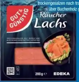 E-Center Gut & Günstig Norwegischer Räucher Lachs Angebot