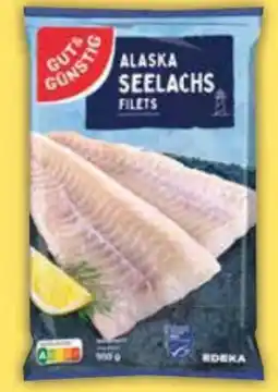E-Center Gut & Günstig Alaska Seelachsfilet Angebot