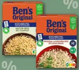 REWE Center Ben's Original Reis im Kochbeutel Angebot