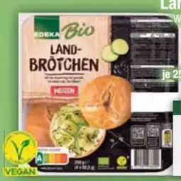 E-Center Edeka Bio Landbrötchen vegan Angebot