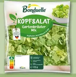 REWE Center Bonduelle Kopfsalat Gartenkräuter Mix Angebot