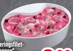 Edeka Heringsfilethappen mit Roter Bete Angebot