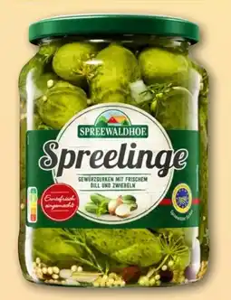 REWE Center Spreewaldhof Spreelinge Gewürzgurken Angebot