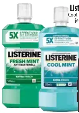Edeka Listerine Mundspülung Cool Mint Angebot