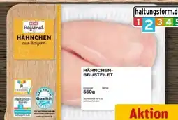 REWE Center Rewe Regional Hähnchen-Brustfilet Angebot