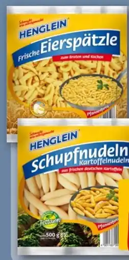 REWE Center Henglein Frische Eierspätzle Angebot