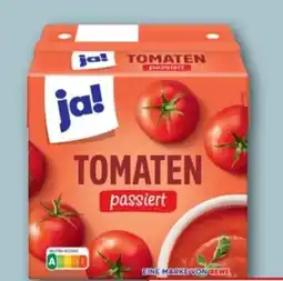 REWE Center ja! Passierte Tomaten Angebot