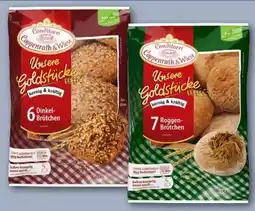 REWE Center Coppenrath & Wiese Unsere Goldstücke 6 Dinkelbrötchen Angebot
