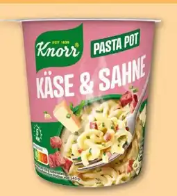 REWE Center Knorr Pasta Pot Käse & Sahne Angebot