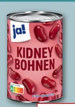 REWE Center ja! Kidneybohnen Angebot