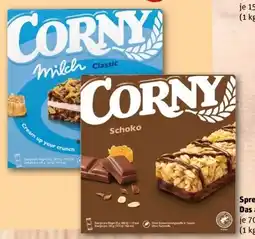 REWE Center Schwartau Corny Müsliriegel Milch Classic Angebot