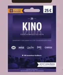 REWE Geschenkkarte Kino Angebot
