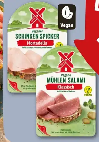 REWE Rügenwalder Mühle Vegane Mühlen Salami Angebot