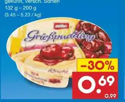 Netto Marken-Discount Müller Grießpudding Angebot