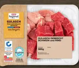 REWE Rewe Regional Gulasch gemischt Angebot