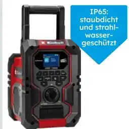 Globus Baumarkt Einhell Akku-Baustellenradio TE-CR 18 Li Angebot