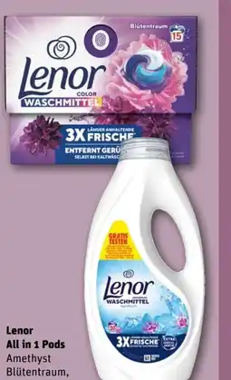 REWE Lenor All in 1 Pods Angebot
