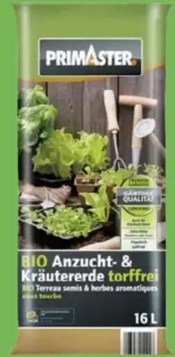 Globus Baumarkt Primaster Bio Anzucht- Kräutererde Angebot