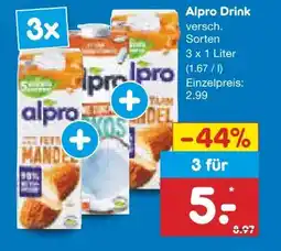 Netto Marken-Discount Alpro Soya Drink Angebot