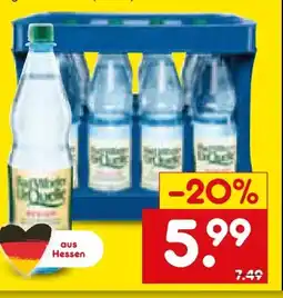 Netto Marken-Discount Bad Vilbeler UrQuelle Mineralwasser Angebot