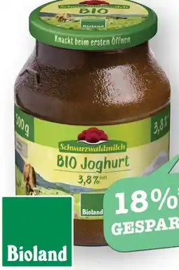 Scheck-in-Center Schwarzwaldmilch Bio Naturjoghurt Angebot