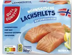 Scheck-in-Center Gut & Günstig Norwegische Lachsfilets Angebot