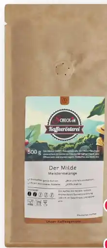 Scheck-in-Center Scheck-in Kaffeerösterei Der Milde Angebot