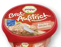 Edeka Popp Alaska-Seelachs Brotaufstrich Angebot