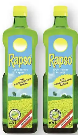 Scheck-in-Center Rapso 100% Reines Rapsöl Angebot