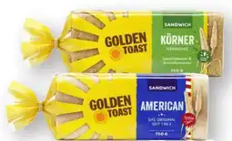 Scheck-in-Center Golden Toast American Sandwich Angebot
