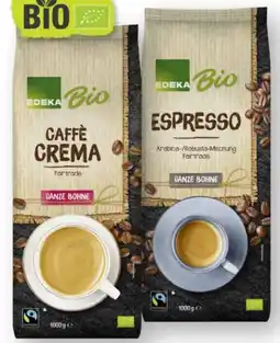 Scheck-in-Center Edeka Bio Fairtrade Caffè Crema Angebot