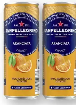 Scheck-in-Center San Pellegrino Aranciata Rossa Angebot