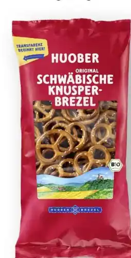 Edeka Huober Brezel Original Schwäbische Bio Knusper-Brezel Angebot
