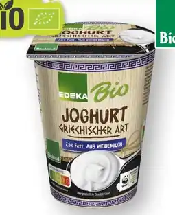 Scheck-in-Center Edeka Bio Weidemilch Joghurt Angebot