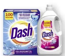 Scheck-in-Center Dash Waschmittel Pulver Angebot