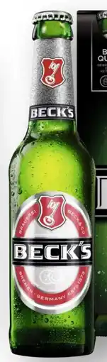 Scheck-in-Center Beck's Bier Angebot