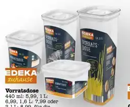 Scheck-in-Center Edeka Vorratsdose Angebot