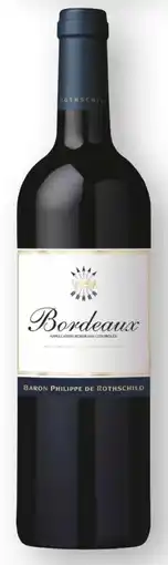 Edeka Baron Philippe de Rothschild Bordeaux Rouge Angebot