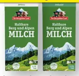 Edeka Berchtesgadener Land Haltbare Berg und Alpen-Milch Angebot