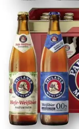 Edeka Paulaner Hefe-Weißbier Naturtrüb Angebot