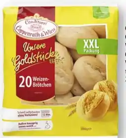 Edeka Coppenrath & Wiese Unsere Goldstücke Weizenbrötchen XXL Angebot