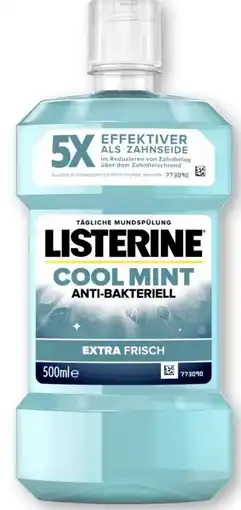 Edeka Listerine Mundspülung Cool Mint Angebot