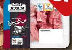 REWE Center Metzgerei Wilhelm Brandenburg Gulasch gemischt Angebot