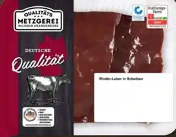 REWE Metzgerei Wilhelm Brandenburg Rinder-Leber Angebot