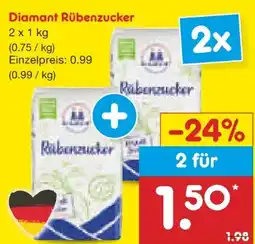 Netto Marken-Discount Diamant Rübenzucker Angebot