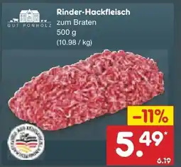 Netto Marken-Discount Gut Ponholz Rinder-Hackfleisch Angebot