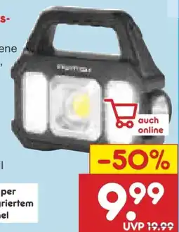 Netto Marken-Discount easy! MAXX Solar-Arbeitsleuchte Angebot